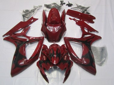 Buy 2006-2007 Suzuki GSXR 600 / GSXR 750 Motorcycle Fairings - Maroon Red UK