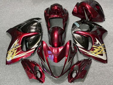 Buy 2008-2020 Suzuki GSXR 1300 Motorcycle Fairings - Deep Red Gold UK