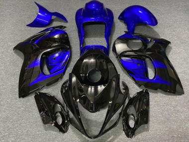 Buy 2008-2020 Suzuki GSXR 1300 Motorcycle Fairings - Glossy Black and Deep Blue UK