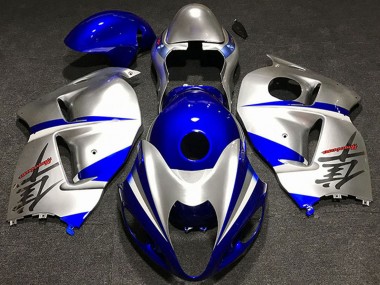 Buy 1996-2007 Suzuki GSXR 1300 Motorcycle Fairings - Silver Blue UK