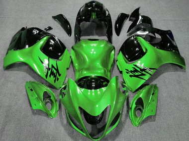 Buy 2008-2020 Suzuki GSXR 1300 Motorcycle Fairings - Glossy Green and Black UK
