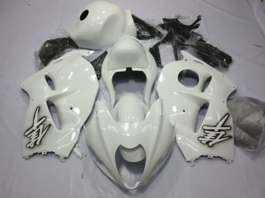 Buy 1996-2007 Suzuki GSXR 1300 Motorcycle Fairings - Glossy White UK