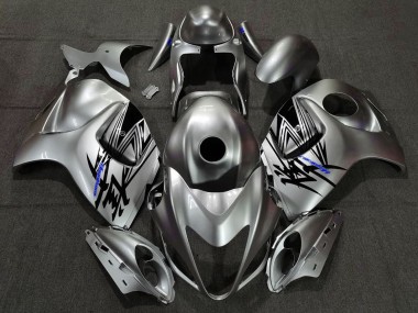 Buy 2008-2020 Suzuki GSXR 1300 Motorcycle Fairings - Liquid Silver Blue UK