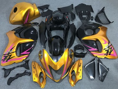 Buy 2008-2020 Suzuki GSXR 1300 Motorcycle Fairings - Gold Pink Black UK