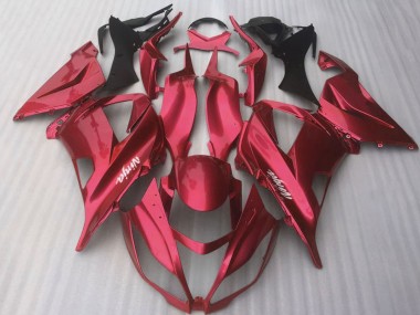 Buy 2016-2020 Kawasaki ZX10R Motorcycle Fairings - Glossy Candy Red UK