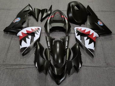 Buy 2004-2005 Kawasaki ZX10R Motorcycle Fairings - Matte Black Betty Bomber UK