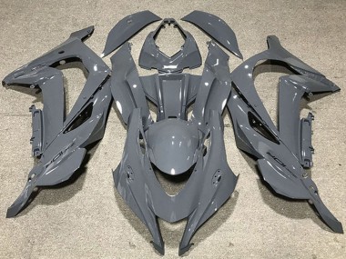 Buy 2016-2020 Kawasaki ZX10R Motorcycle Fairings - Nardo Grey Black Logo UK