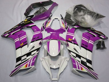 Buy 2011-2015 Kawasaki ZX10R Motorcycle Fairings - Purple Black White Yellow UK