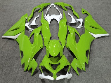 Buy 2019-2022 Kawasaki ZX6R Motorcycle Fairings - White Green UK
