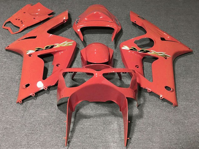 2003-2004 Kawasaki ZX6R Motorcycle Fairings - Grapefruit UK