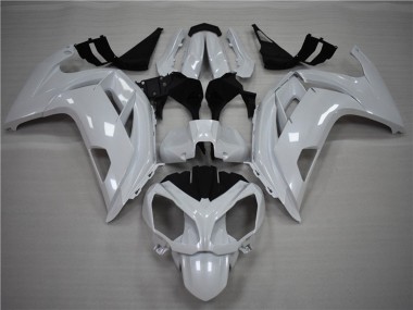 Buy 2009-2011 Kawasaki Ninja 650R Motorcycle Fairings - Pearl White UK