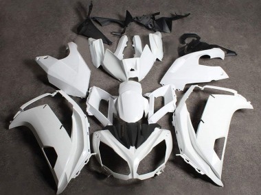 Buy 2009-2011 Kawasaki Ninja 650R Motorcycle Fairings - White UK