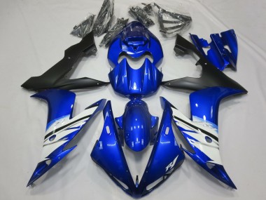 Buy 2004-2006 Yamaha R1 Motorcycle Fairing - Blue White Matte Black UK