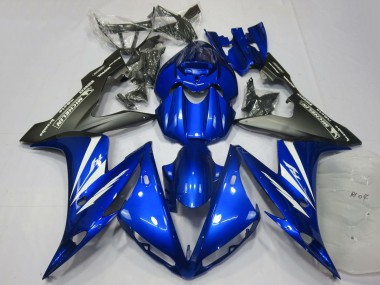 Buy 2004-2006 Yamaha R1 Motorcycle Fairings - Blue White Matte Black UK