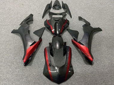 Buy 2015-2019 Yamaha R1 Motorcycle Fairings - Carbon Fiber Style Red UK