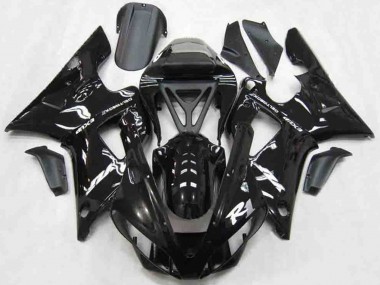 Buy 2000-2001 Yamaha R1 Motorcycle Fairings - Glossy Black White UK