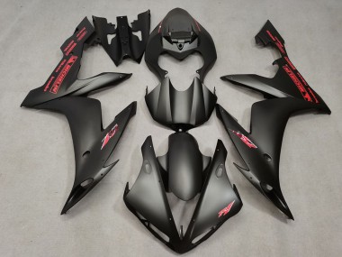Buy 2004-2006 Yamaha R1 Motorcycle Fairings - Matte Black Red UK