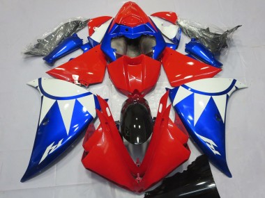 Buy 2012-2014 Yamaha R1 Motorcycle Fairings - White Red Blue Black UK