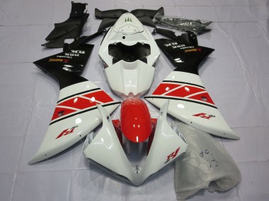 Buy 2012-2014 Yamaha R1 Motorcycle Fairings - White Red Black UK