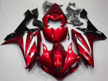 Buy 2007-2008 Yamaha R1 Motorcycle Fairings - Red White Black UK