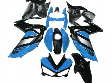 Buy 2015-2018 Yamaha R3 Motorcycle Fairings - Blue Silver Glossy Black Yamalube UK