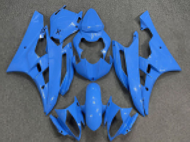 2006-2007 Yamaha R6 Motorcycle Fairings - Blue UK