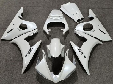 Buy 2005 Yamaha R6 Motorcycle Fairings - Pearl White UK