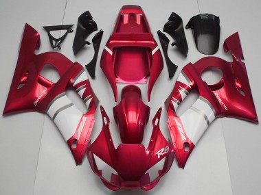 Buy 1998-2002 Yamaha R6 Motorcycle Fairings - Red White UK
