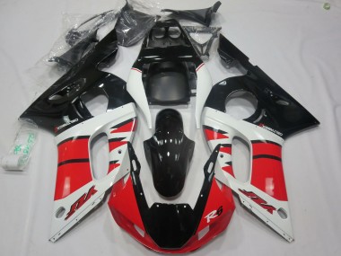 Buy 1998-2002 Yamaha R6 Motorcycle Fairings - White Red Glossy Black UK