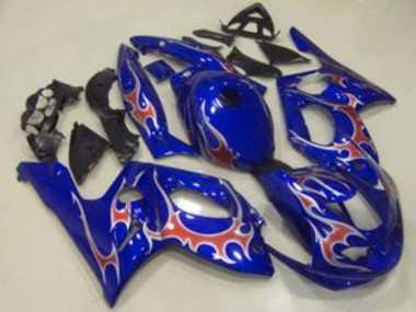 Buy 1996-2007 Yamaha YZF600R Thundercat Motorcycle Fairings - Blue Red UK