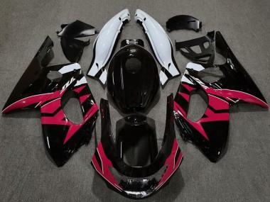 Buy 1996-2007 Yamaha YZF600R Thundercat Motorcycle Fairings - Glossy Black Pink White UK