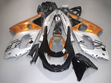 Buy 1996-2007 Yamaha YZF600R Thundercat Motorcycle Fairings - Silver Orange Black UK