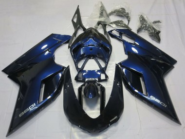 Buy 2007-2014 Ducati 1098 Motorcycle Fairings - Deep Blue UK