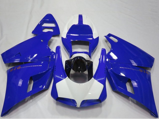 1993-2005 Ducati 916 Motorcycle Fairings - Blue Glossy Black UK