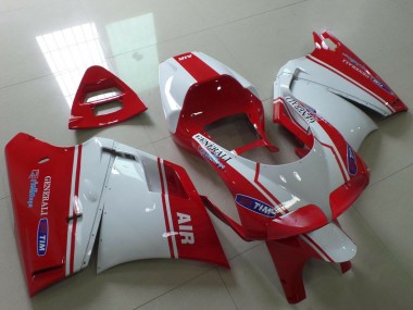 Buy 1993-2005 Ducati 748 916 996 998 Motorcycle Fairings - White Red Air Generali Tim UK
