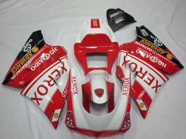 Buy 1993-2005 Ducati 748 916 996 998 Motorcycle Fairings - White Red Glossy Black Xerox UK