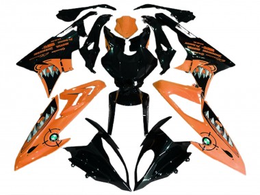 Buy 2015-2016 BMW S1000RR Motorcycle Fairings - Orange Glossy Black Shark UK