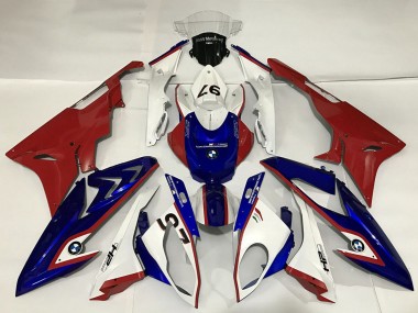 Buy 2015-2016 BMW S1000RR Motorcycle Fairings - White Red Blue UK