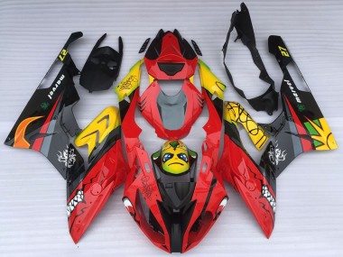 Buy 2015-2016 BMW S1000RR Motorcycle Fairings - Yellow Red Black Shark UK