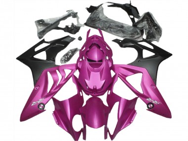 Buy 2009-2014 BMW S1000RR Motorcycle Fairings - Hot Pink Matte Black UK