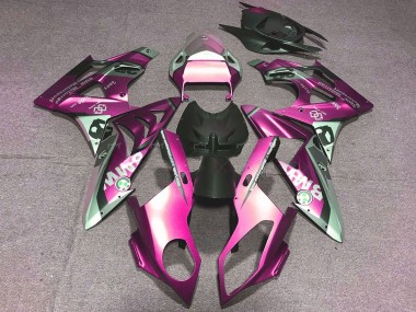 Buy 2017-2018 BMW S1000RR Motorcycle Fairings - Pink Black UK