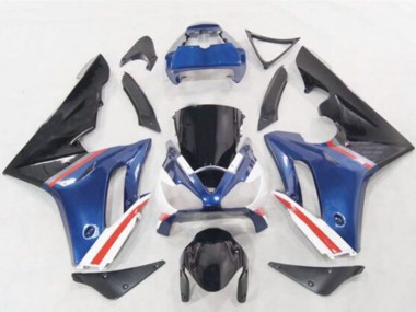 Buy 2006-2008 Triumph Daytona 675 Motorcycle Fairings - Blue White Red Glossy Black UK