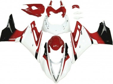 Buy 2013-2016 Triumph Daytona 675 Motorcycle Fairings - White Red Glossy Black UK
