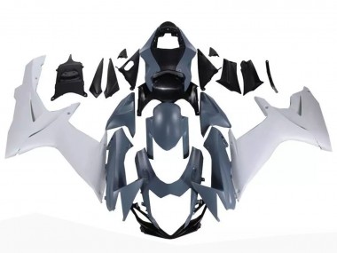 Buy 2011-2024 Suzuki GSXR 600 / GSXR 750 Motorcycle Fairings - Nardo Grey White UK