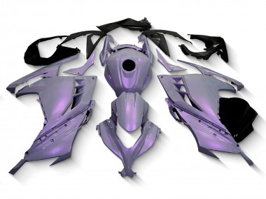 Buy 2013-2017 Kawasaki EX300 Motorcycle Fairings - Chameleon Grey Dazz Pearl Purple UK