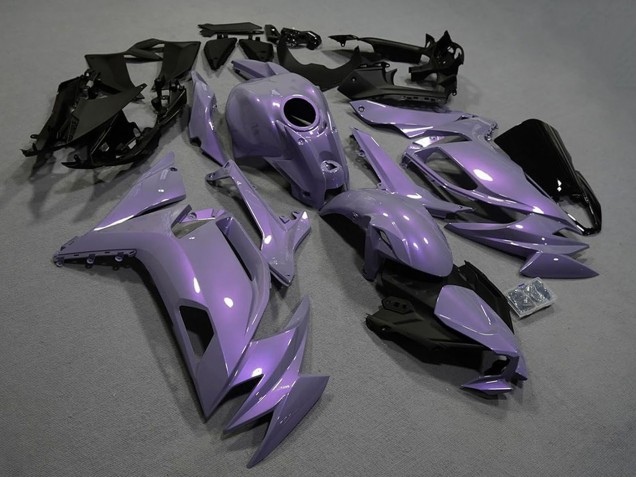 2020-2025 Kawasaki Ninja 650 EX650 Motorcycle Fairings - Chameleon Grey Dazz Pearl Purple UK