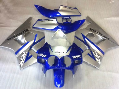 Buy 1987-1989 Honda CBR400RR NC23 Motorcycle Fairings - Silver Blue UK