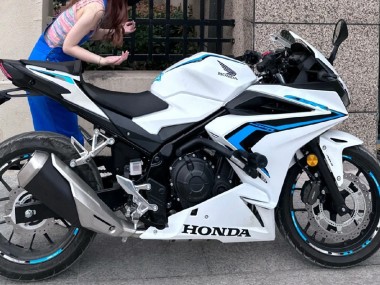 Buy 2022 Honda CBR400R Motorcycle Fairings - White Blue UK
