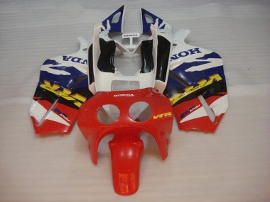 Buy 1988-1992 Honda VFR400R NC30 Motorcycle Fairings - White Blue Red UK
