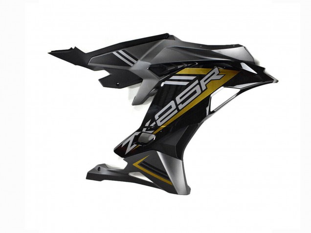 2019-2025 Kawasaki ZX25R ZX-25R Motorcycle Fairings - Grey Gold Glossy Black UK